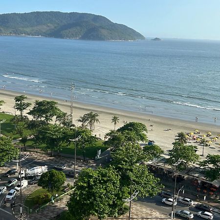 Apartamento Frente A Praia Do Embare Santos Exteriör bild